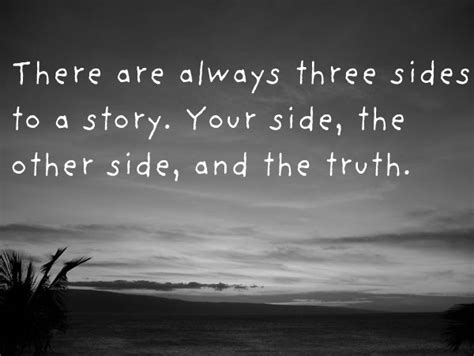 three sides to every story emily willis|20 Things that Make Life Easier .